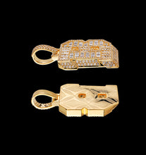 Load image into Gallery viewer, Diamond initial B pendant
