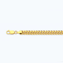 Load image into Gallery viewer, 14K 4.5MM YELLOW GOLD HOLLOW MIAMI CUBAN 22" CHAIN NECKLACE (AVAILABLE IN LENGTHS 7" - 30")