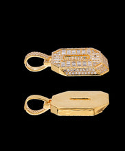 Load image into Gallery viewer, Diamond initial O Pendant