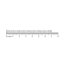 Load image into Gallery viewer, 10K White Gold Round Baguette Diamond Designer 7 Inch Bracelet  2-1/3 Cttw