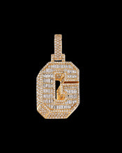 Load image into Gallery viewer, Diamond initial G Pendant