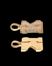 Load image into Gallery viewer, Diamond initial K Pendant