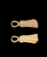 Load image into Gallery viewer, Diamond Initial A pendant
