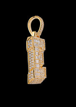Load image into Gallery viewer, Diamond initial E Pendant