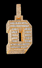 Load image into Gallery viewer, Diamond initial D Pendant